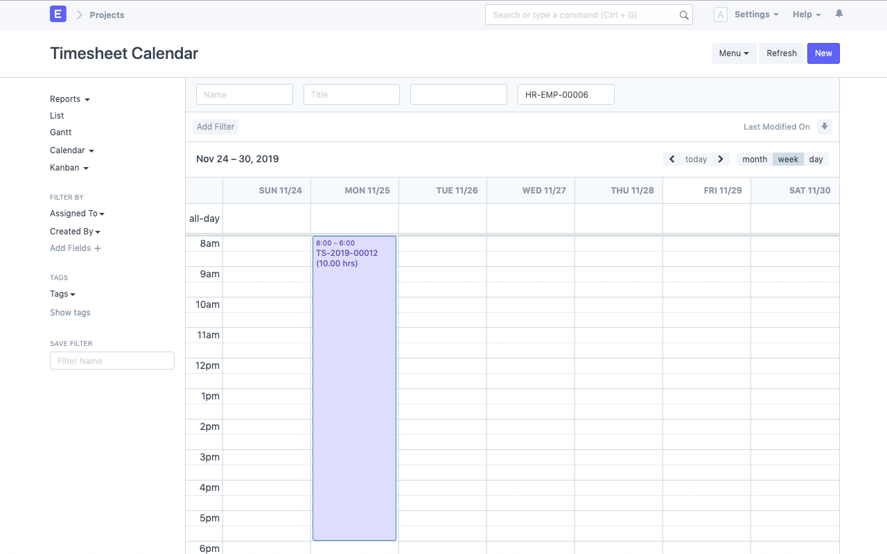 Verify Time Sheets