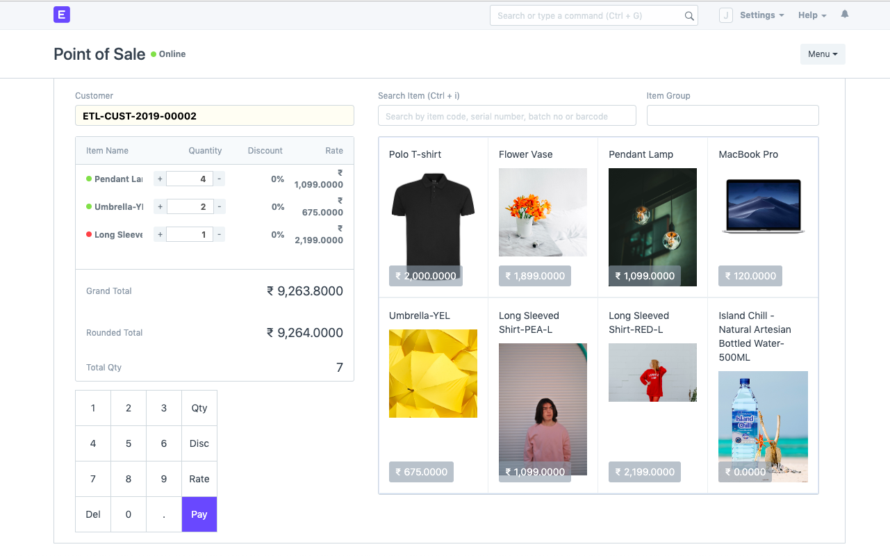 Point Of Sale
