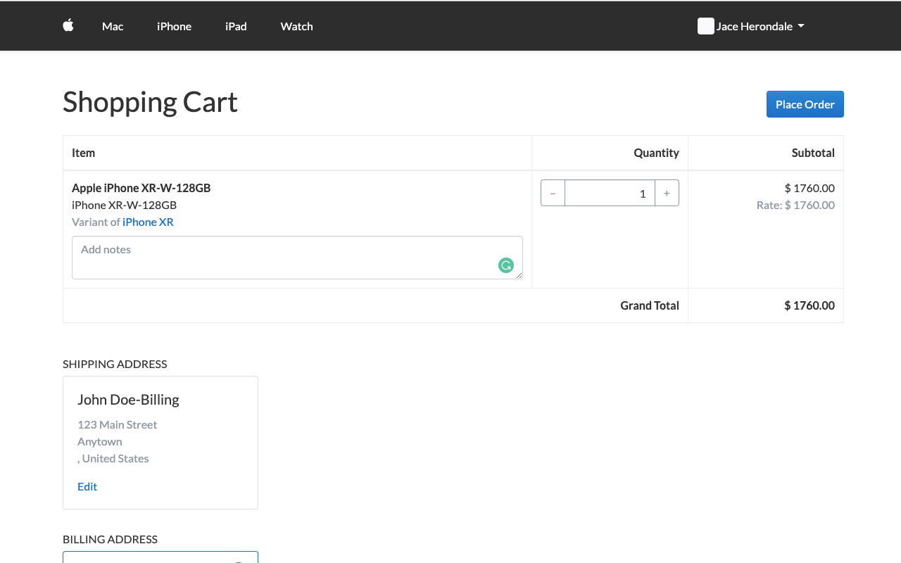 Ecommerce